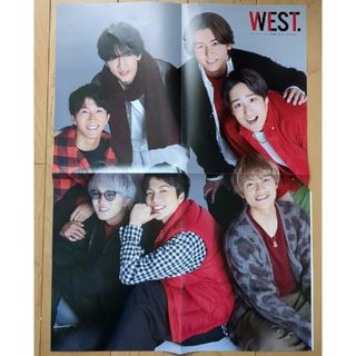 ジャニーズ(Johnny's)のポスター　WEST、藤原丈一郎、作間龍斗(アイドルグッズ)