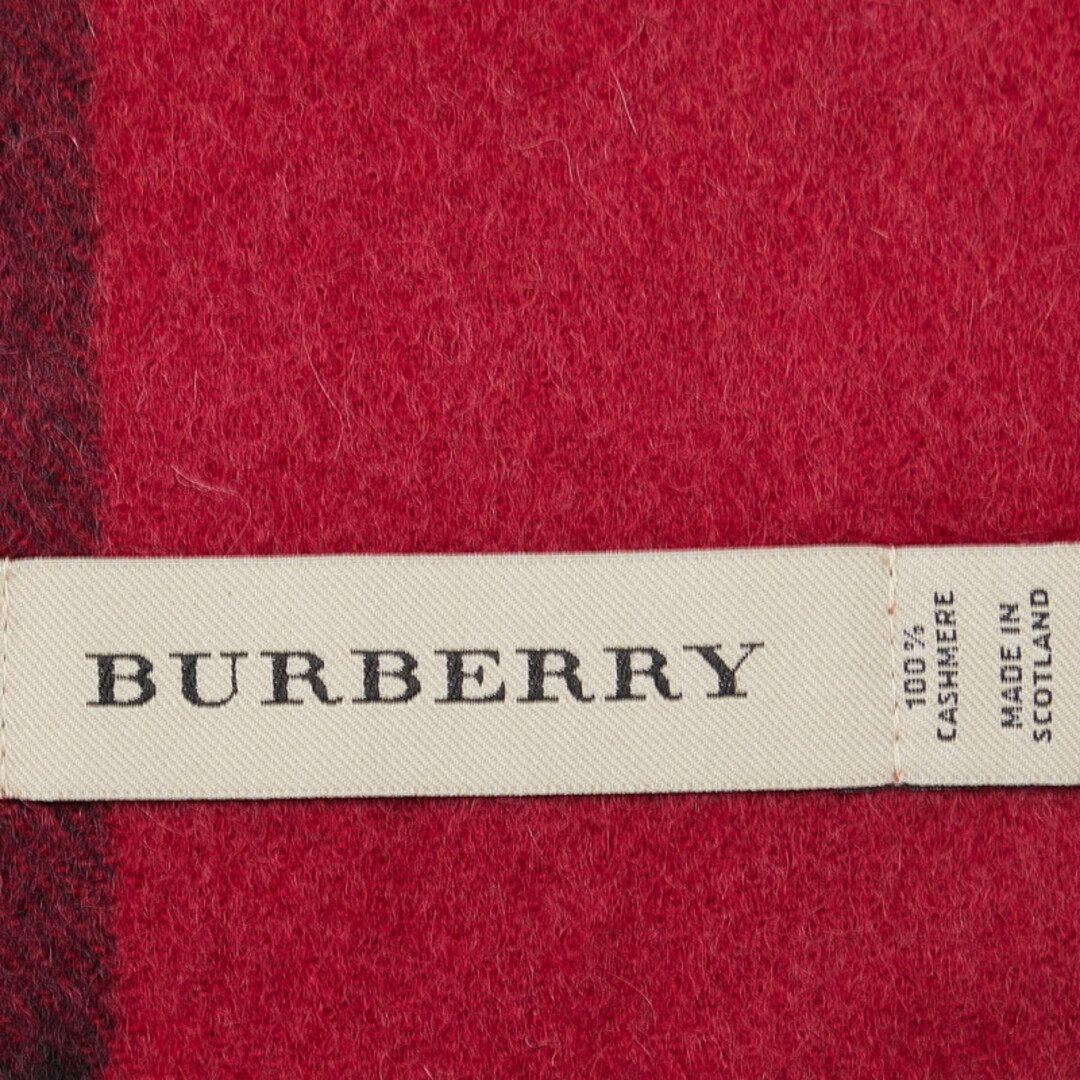 BURBERRY(バーバリー)のバーバリー チェック マフラー カシミヤ レディース BURBERRY 【1-0135227】 レディースのファッション小物(マフラー/ショール)の商品写真