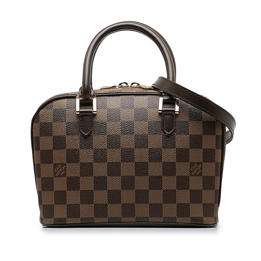 ルイ ヴィトン ダミエ サリア ミニ ハンドバッグ N51286 PVC レディース LOUIS VUITTON 【222-21103】ダブルファスナー内側