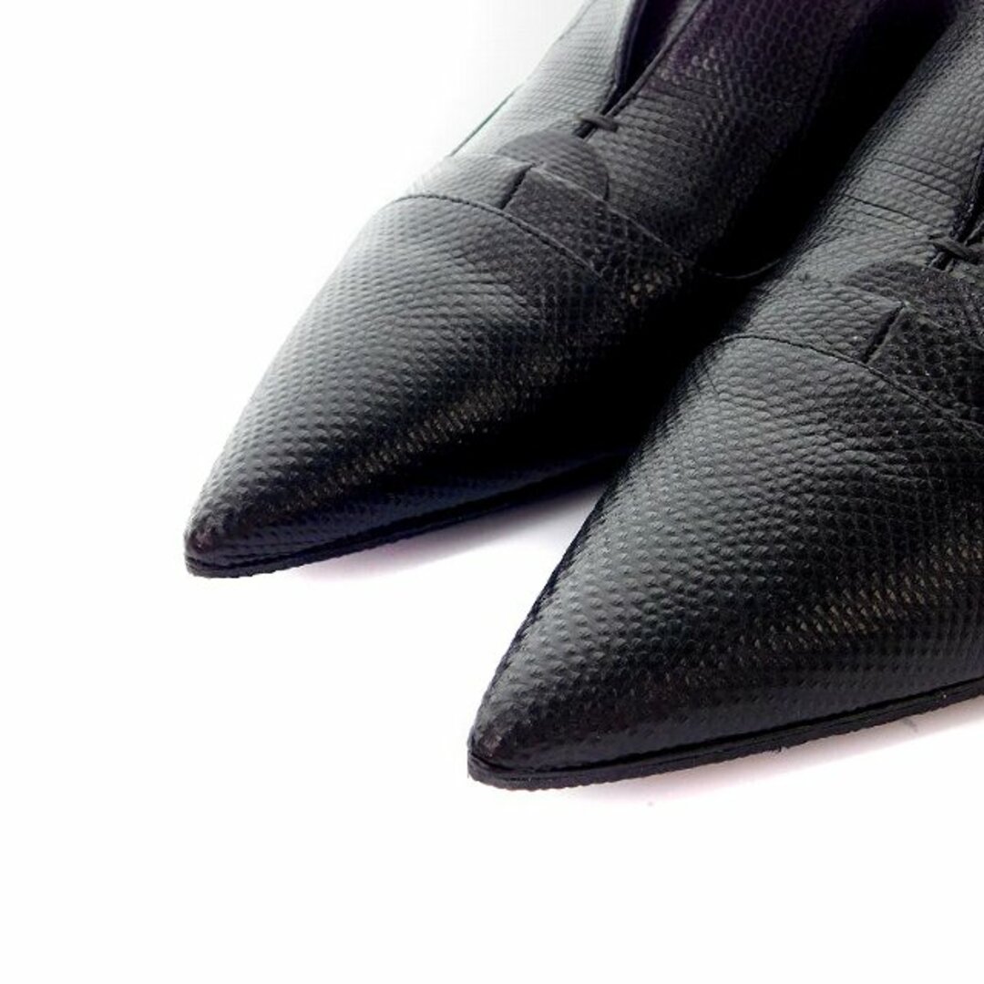 Jil Sander(ジルサンダー)のジルサンダー シューズ ポインテッドトゥ 型押し レザー 37 24cm レディースの靴/シューズ(その他)の商品写真
