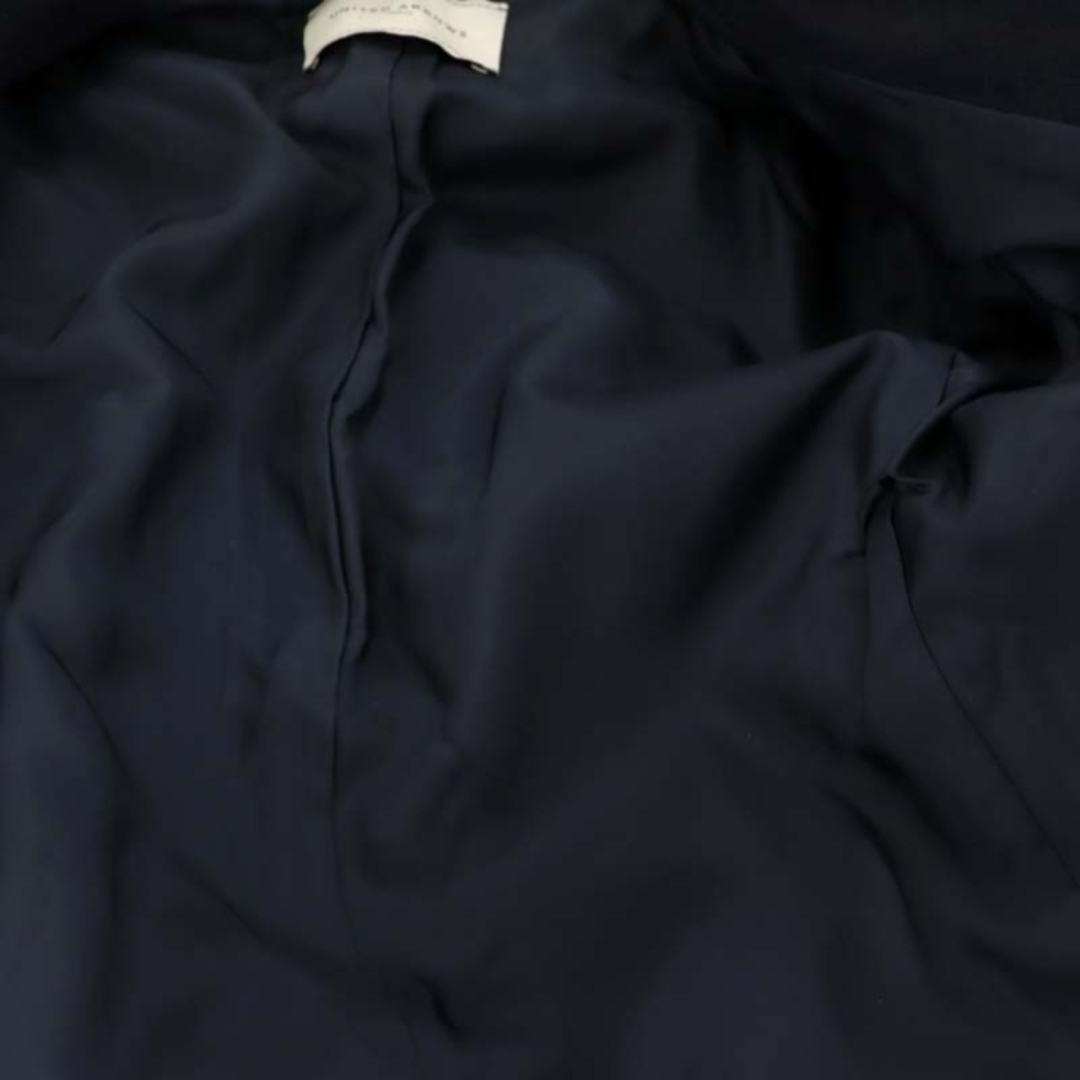 UNITED ARROWS(ユナイテッドアローズ)のユナイテッドアローズ UBCB ショールカラー ラップコート 36 S 黒 レディースのジャケット/アウター(その他)の商品写真