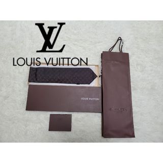 ルイヴィトン(LOUIS VUITTON)の希少★パリ購入★ルイヴィトン★Louis Vuitton★ダミエ★ネクタイ(ネクタイ)