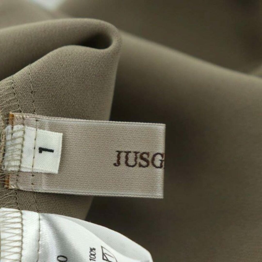 JUSGLITTY(ジャスグリッティー)のジャスグリッティー 21AW ラッフルスリーブブラウス シャツ 半袖 1 レディースのトップス(シャツ/ブラウス(半袖/袖なし))の商品写真