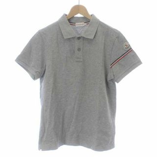 モンクレール(MONCLER)のモンクレール MAGLIA POLO MANICACORTA ポロシャツ グレー(ポロシャツ)