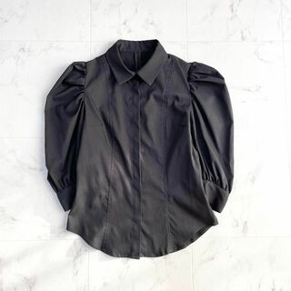リムアークRIM.ARK / U-art choker blouse (BLK)