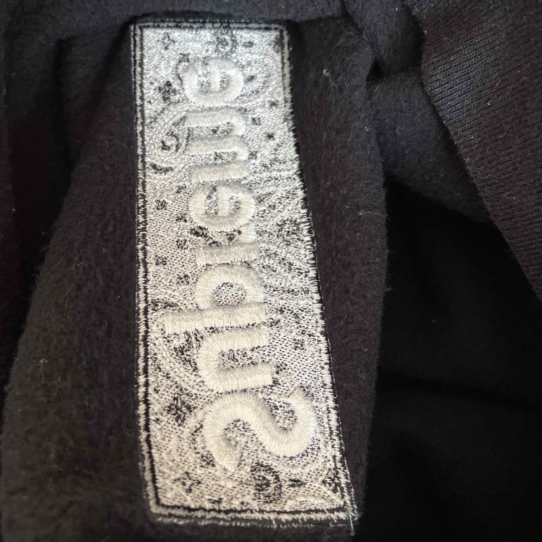 最安値 希少正規品Supreme バンダナボックスロゴフーディーS黒 最安値 希少正規品Supreme バンダナボックスロゴフーディーS黒