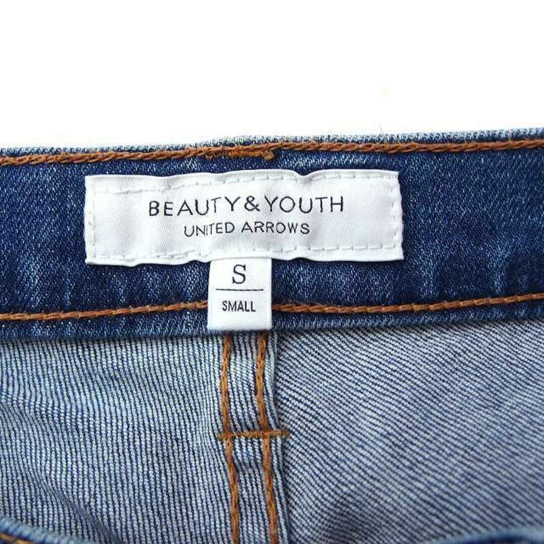 BEAUTY&YOUTH UNITED ARROWS(ビューティアンドユースユナイテッドアローズ)のB&Y ユナイテッドアローズ デニム ジーンズ ストレート パンツ 色あせ加工 レディースのパンツ(その他)の商品写真