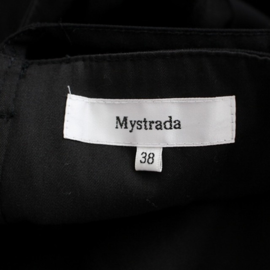 Mystrada(マイストラーダ)のマイストラーダ Mystrada 22AW サイドカットロンパース M 黒 レディースのパンツ(サロペット/オーバーオール)の商品写真