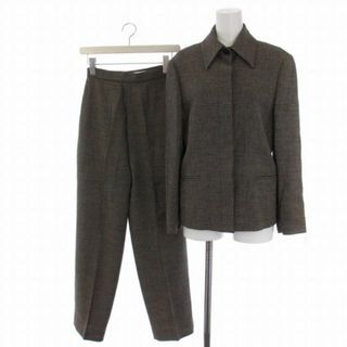 マックスマーラ(Max Mara)のマックスマーラ セットアップ 上下 ステンドカラージャケット パンツ M 茶(その他)