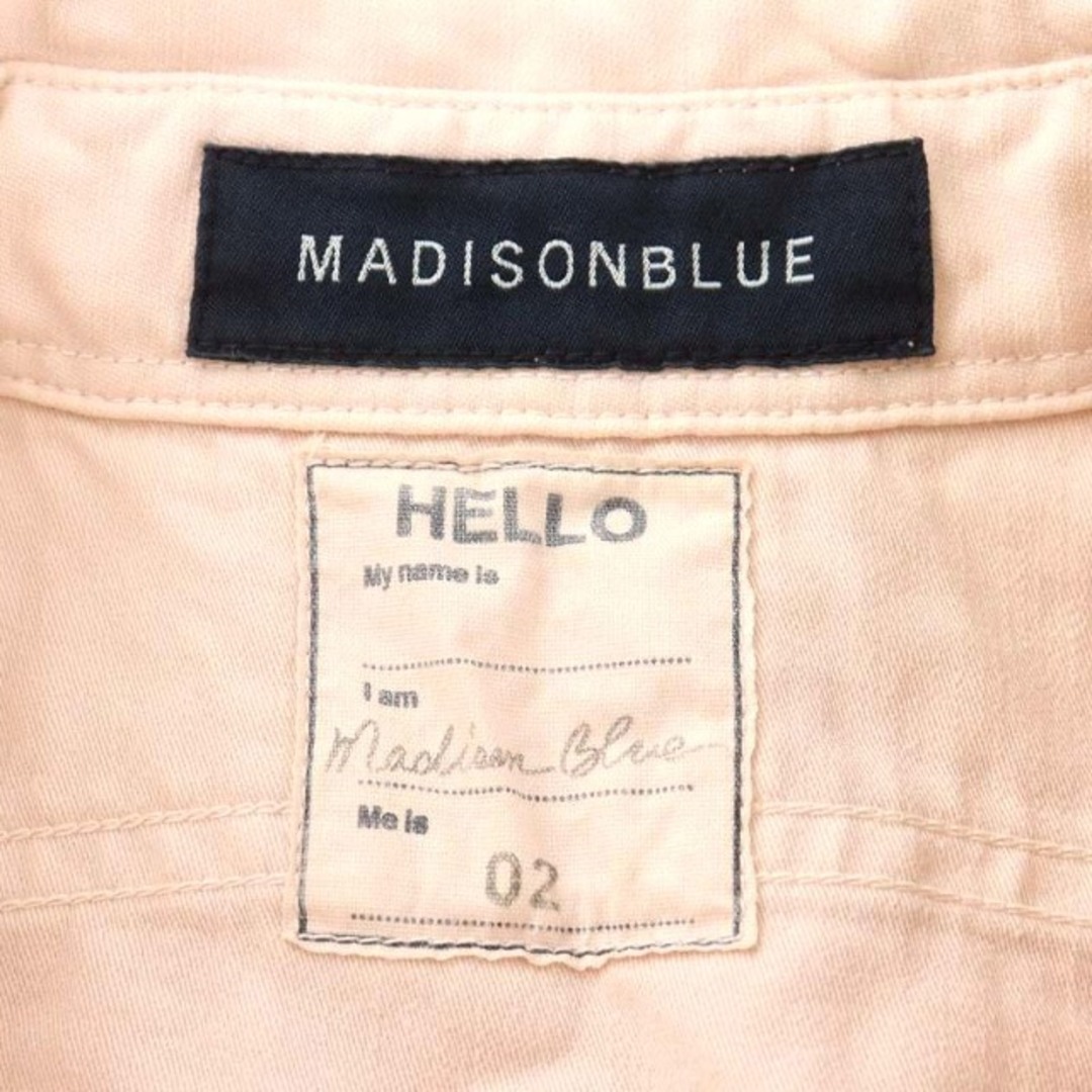 MADISONBLUE(マディソンブルー)のマディソンブルー 21SS シャツ ブラウス 2 M ピンク レディースのトップス(シャツ/ブラウス(長袖/七分))の商品写真