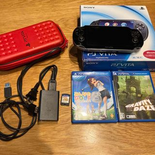 psvita2000レッド/ブラック本体のみ