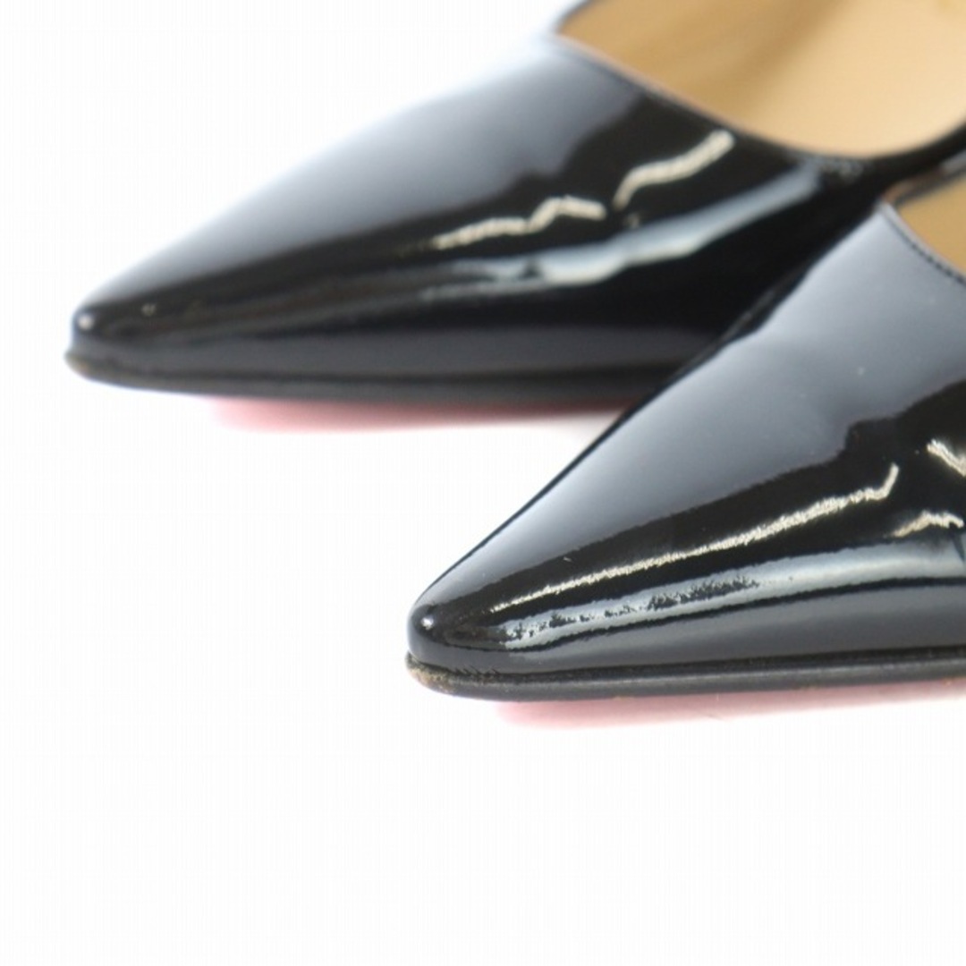 Christian Louboutin(クリスチャンルブタン)のクリスチャンルブタン パンプス ピンヒール ポインテッドトゥ 21.5 黒 レディースの靴/シューズ(ハイヒール/パンプス)の商品写真