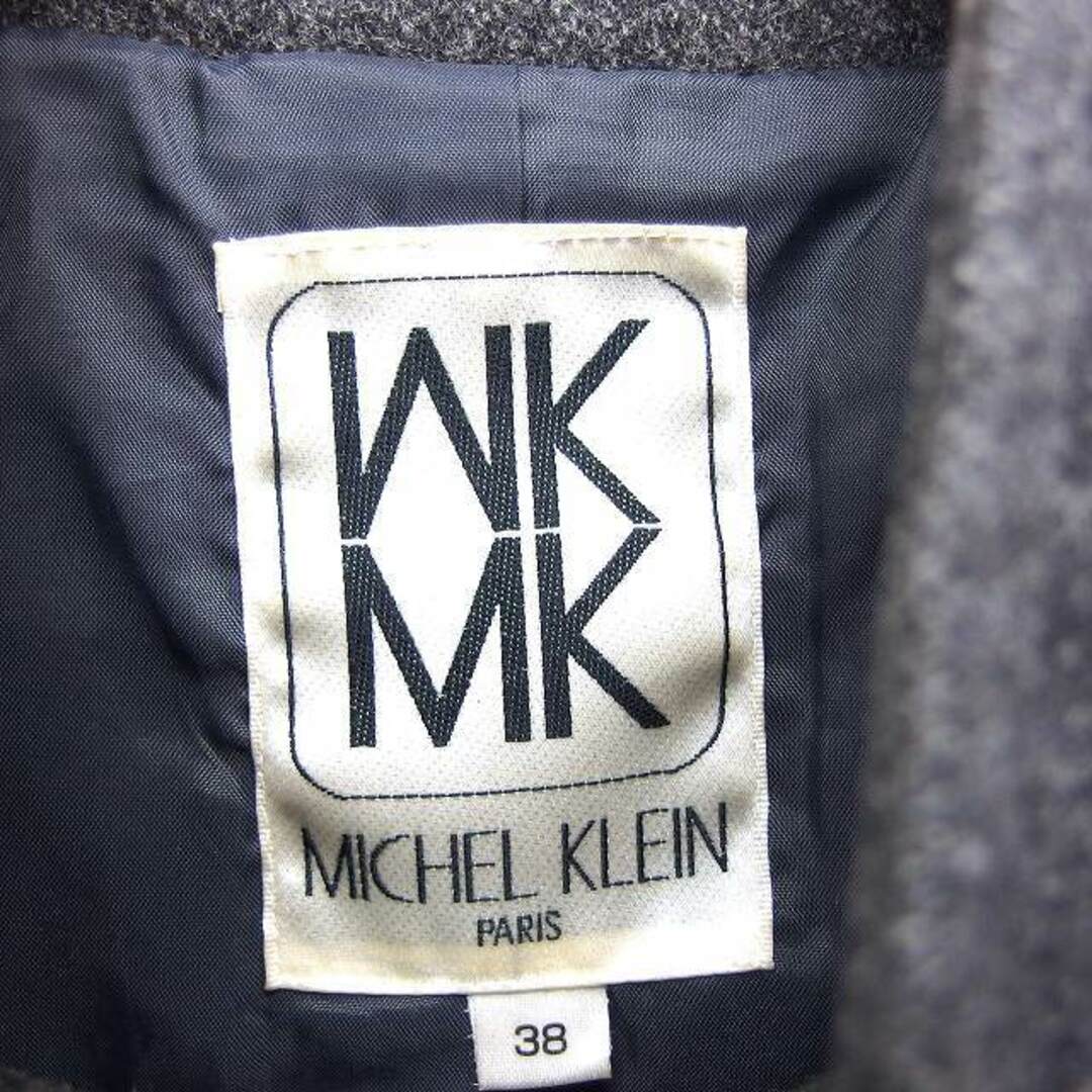 MK MICHEL KLEIN(エムケーミッシェルクラン)のエムケー ミッシェルクラン ジャケット アウター スタンドカラー ウール 総裏地 レディースのジャケット/アウター(その他)の商品写真