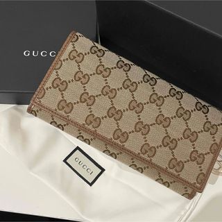 グッチ(Gucci)のGUCCI GGコンチネンタルウォレット　箱と保存袋付き(財布)