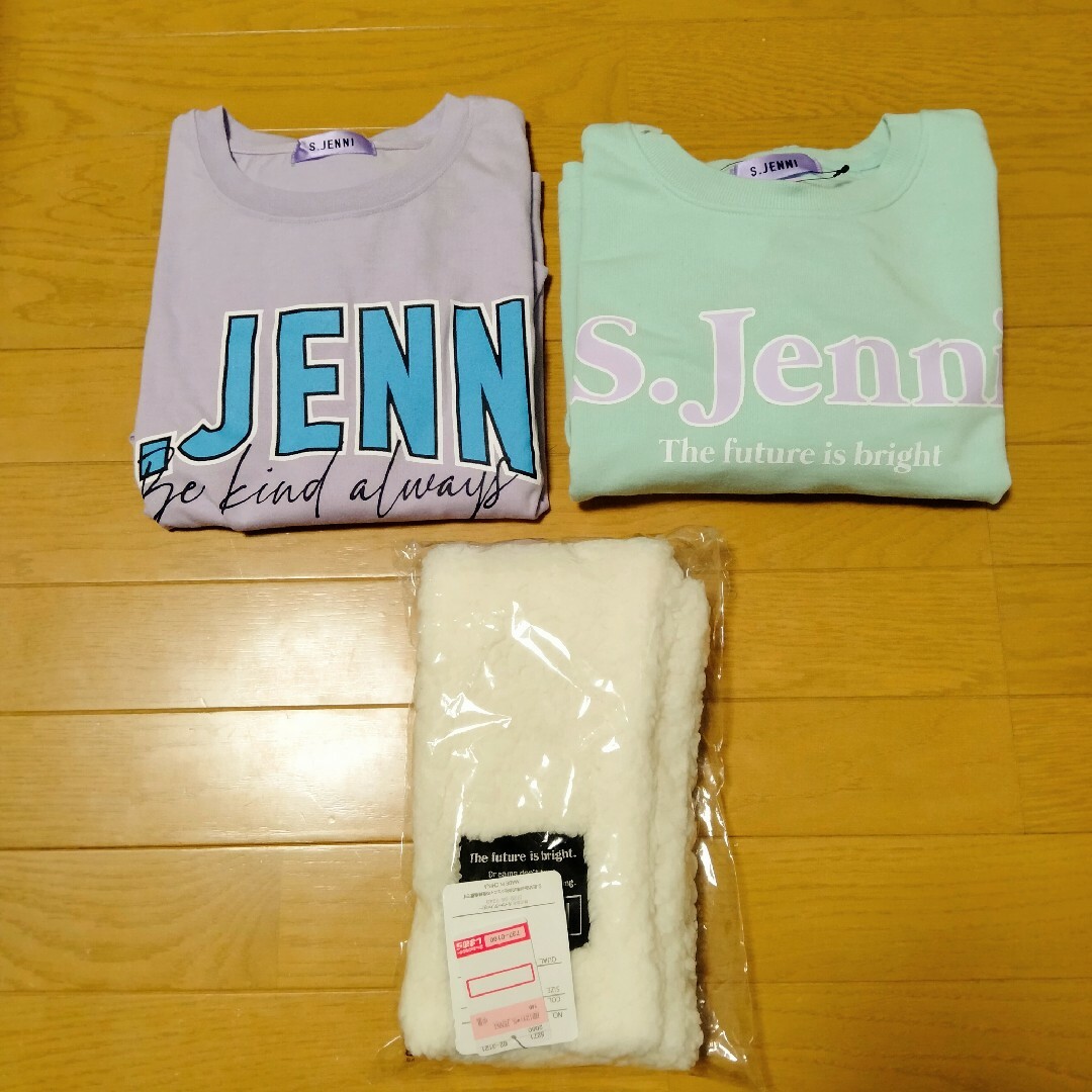 JENNI(ジェニィ)の【160cm】新品　S.JENNIセット キッズ/ベビー/マタニティのキッズ服女の子用(90cm~)(Tシャツ/カットソー)の商品写真