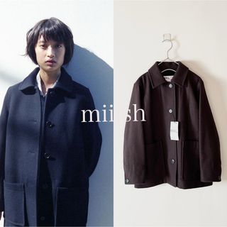 MHL マーガレットハウエル ダウンモッズコート 1 未使用 ネイビーレディース