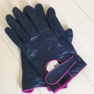 スナイデル(SNIDEL)の美品 本革グローブ(手袋)