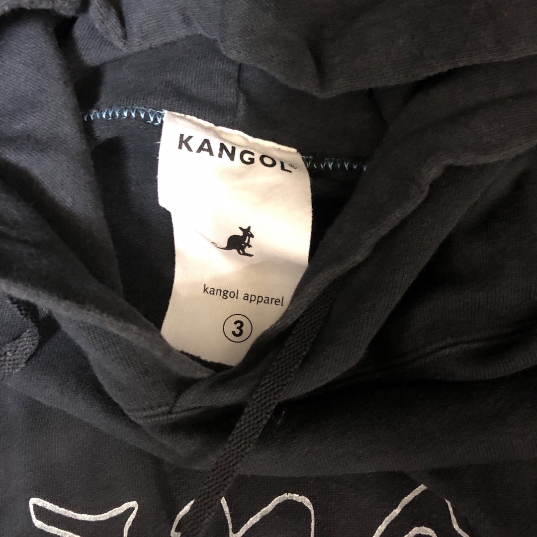 KANGOL(カンゴール)のカンゴール kangol パーカー ブラック L リバースウィーブ チャンピオン メンズのトップス(パーカー)の商品写真