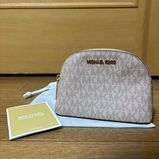 マイケルコース(Michael Kors)のMICHEAL KORS  マイケルコース ポーチ ピンク(ポーチ)