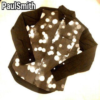ポールスミス(Paul Smith)のポールスミス Paul Smith ボーダー 切り替えドレスシャツ メンズ(シャツ)