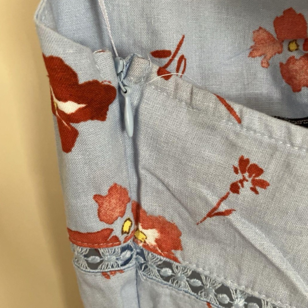 ZARA(ザラ)のZARA 花柄ワンピース M レディースのワンピース(ロングワンピース/マキシワンピース)の商品写真