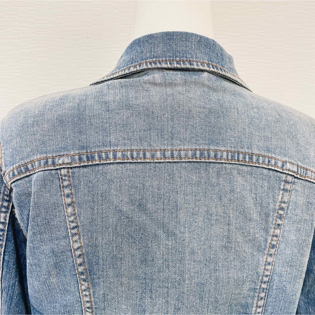 H&M(エイチアンドエム)の【H&M】デニム ジャケット Gジャン S 長袖  レディースのジャケット/アウター(Gジャン/デニムジャケット)の商品写真