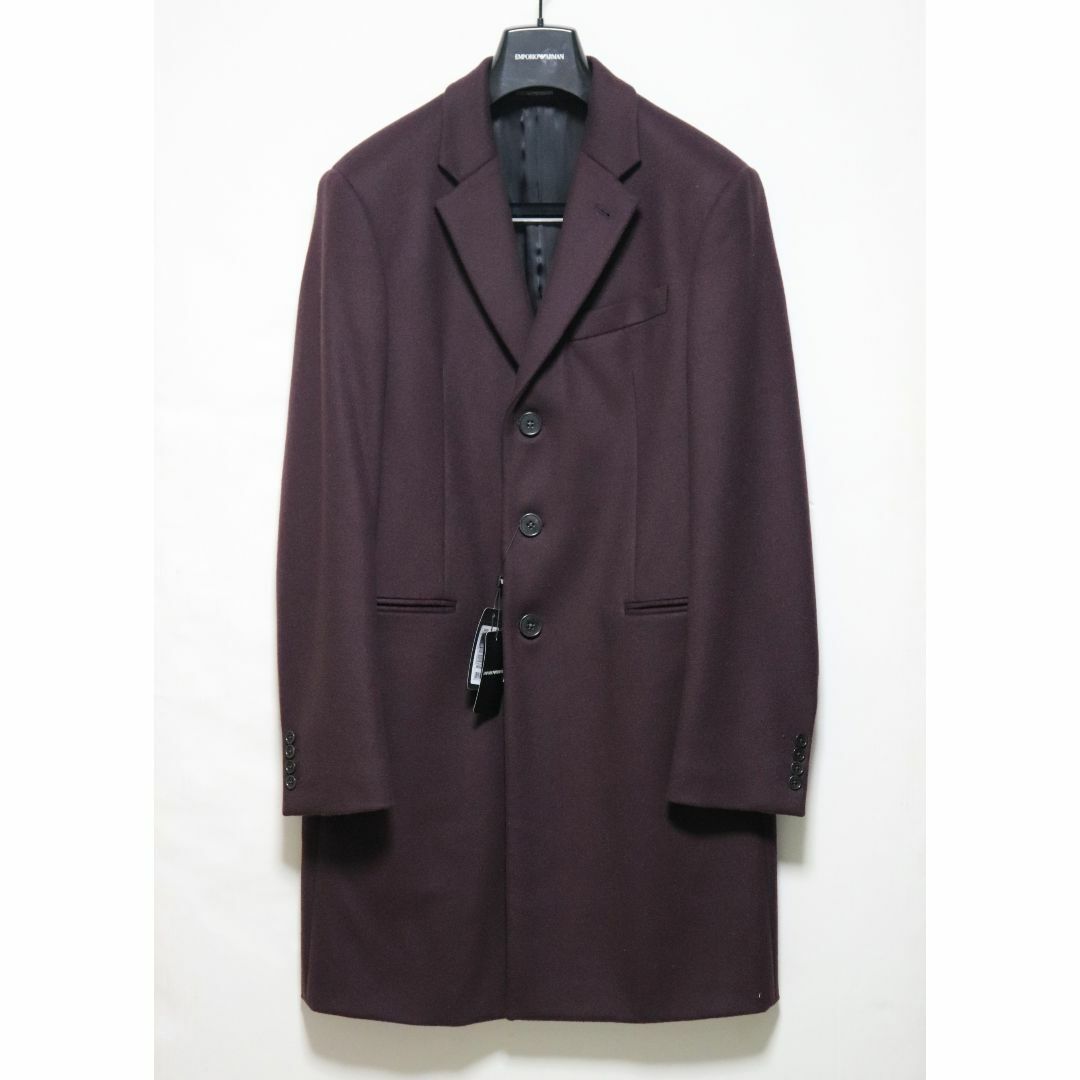 176,000円新品【エンポリオアルマーニ】カシミヤ混 チェスター 176,000円新品【エンポリオアルマーニ】カシミヤ混 チェスター
