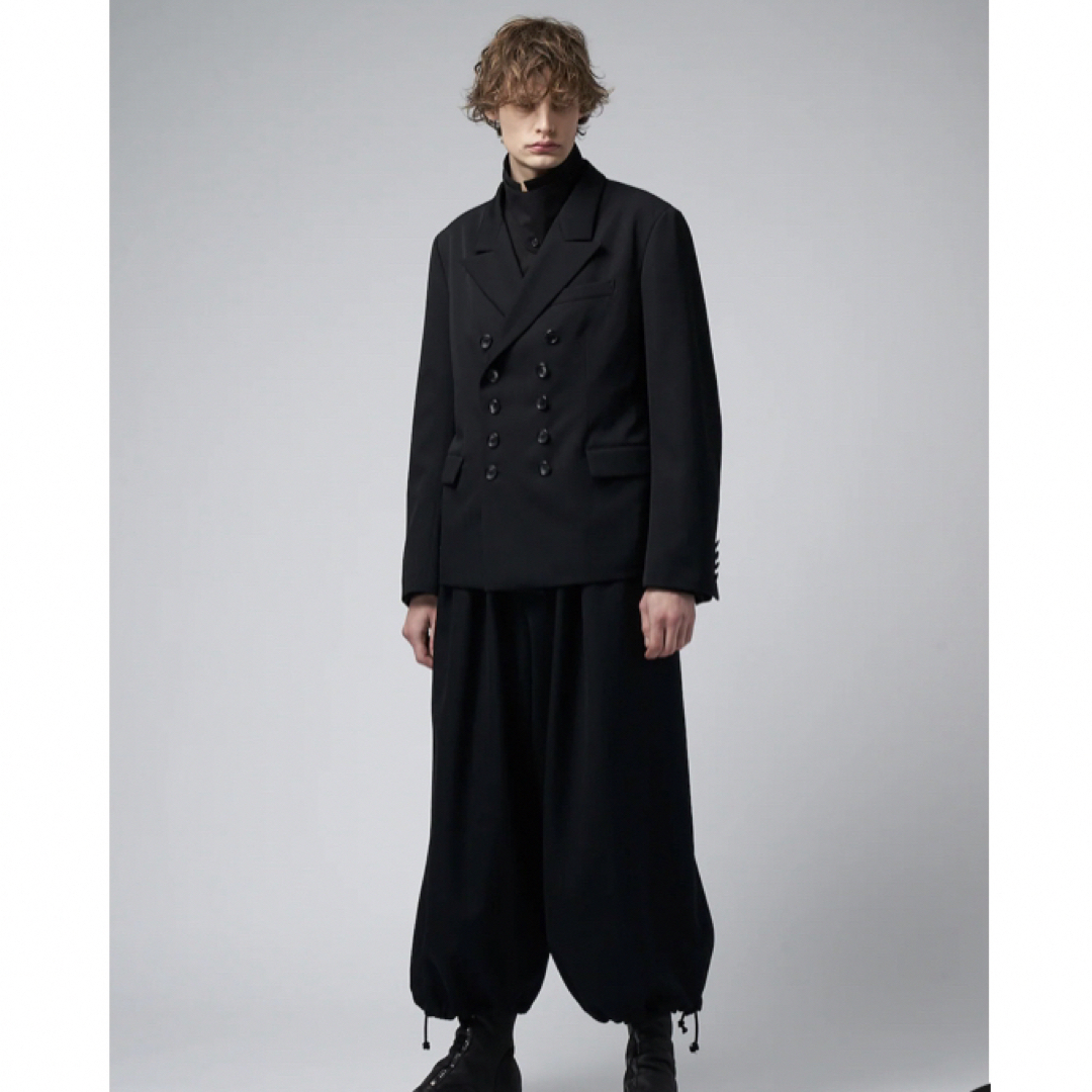 Yohji Yamamoto POUR HOMME(ヨウジヤマモトプールオム)のyohjiyamamoto23aw  アーミーギャバジンセットアップ メンズのスーツ(セットアップ)の商品写真