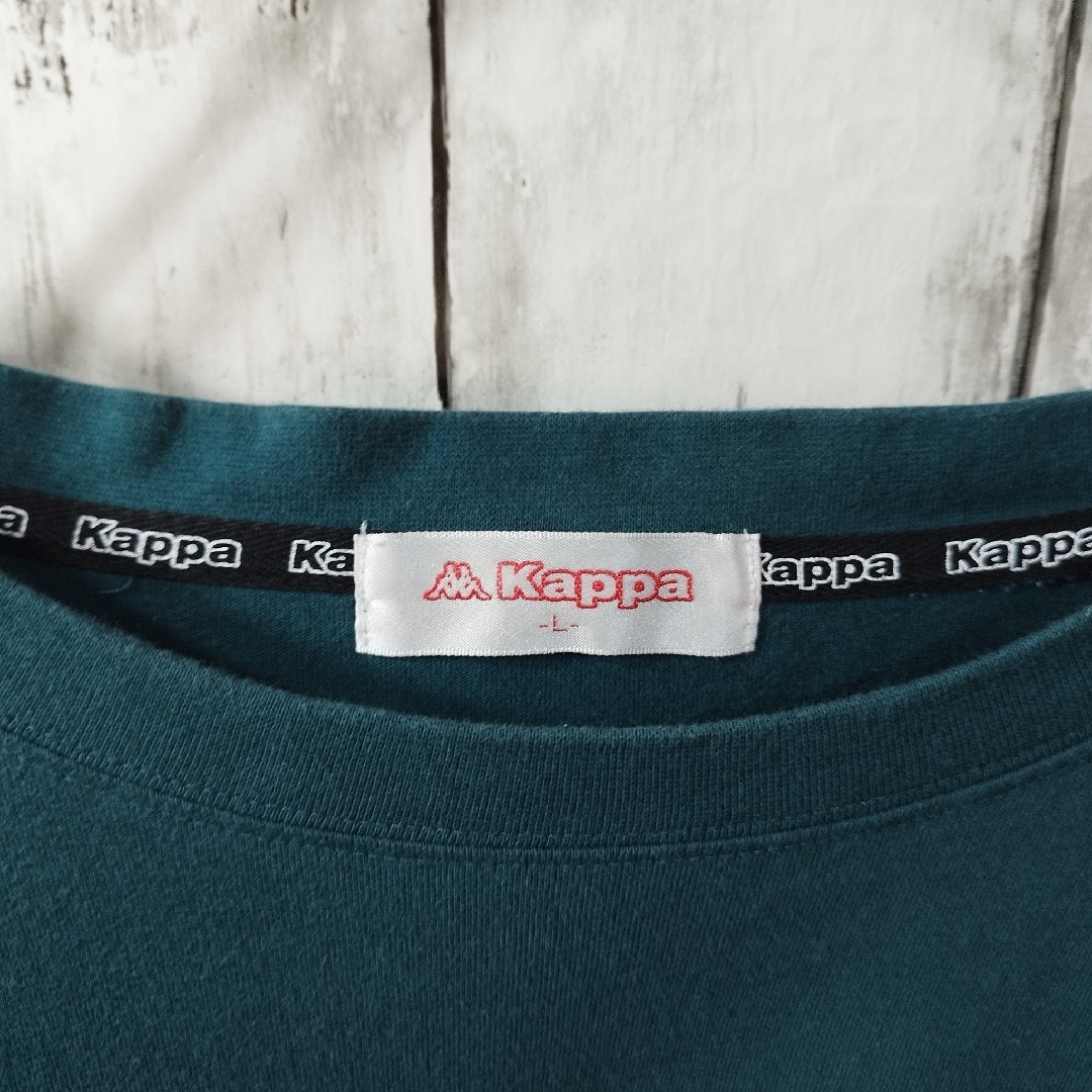 Kappa(カッパ)の【Kappa】Big Logo Crewneck Tee　D271 メンズのトップス(Tシャツ/カットソー(七分/長袖))の商品写真