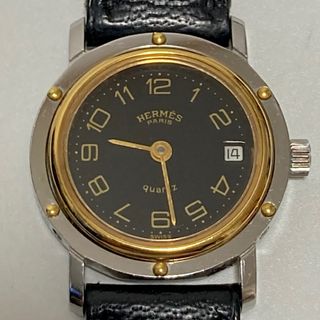 売り切り！【HERMES】ケープコッド ドゥゾーンCC3-510黒ベルトファッション小物