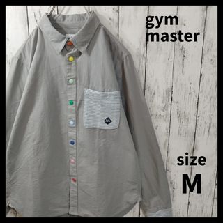 ジムマスター(GYM MASTER)の【Gym Master】Rainbow Button Shirt　D253(シャツ)