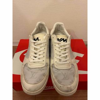 LOUIS VUITTON ルイヴィトン LV TRAINER LVトレイナーライン ローカットスニーカー FD0252 ホワイト28センチワイズ