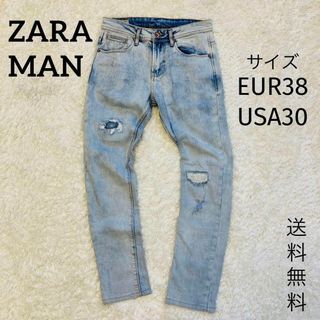 ZARA  MAN BERLIN EDITION レイヤードダメージパンツ