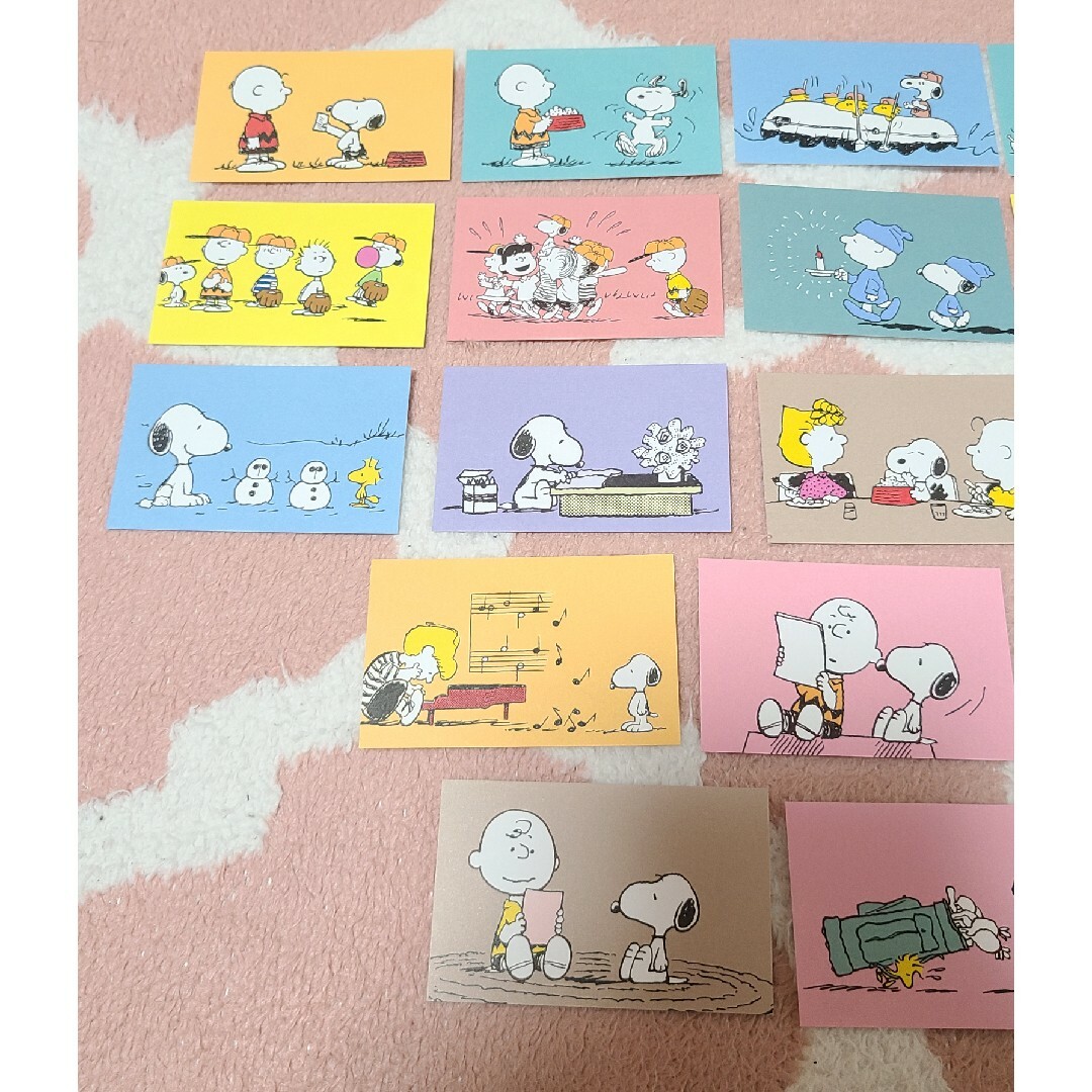 SNOOPY(スヌーピー)のスヌーピーフェスティバル 啓文社印刷 限定 メッセージカード メモ 文房具 インテリア/住まい/日用品の文房具(ノート/メモ帳/ふせん)の商品写真