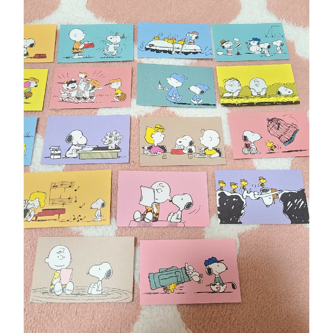 SNOOPY(スヌーピー)のスヌーピーフェスティバル 啓文社印刷 限定 メッセージカード メモ 文房具 インテリア/住まい/日用品の文房具(ノート/メモ帳/ふせん)の商品写真