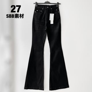 ダークシャドウ(DRKSHDW)の新品　RICK OWENS DRKSHDW  BOLAN パンツ　ジーンズ　27(デニム/ジーンズ)