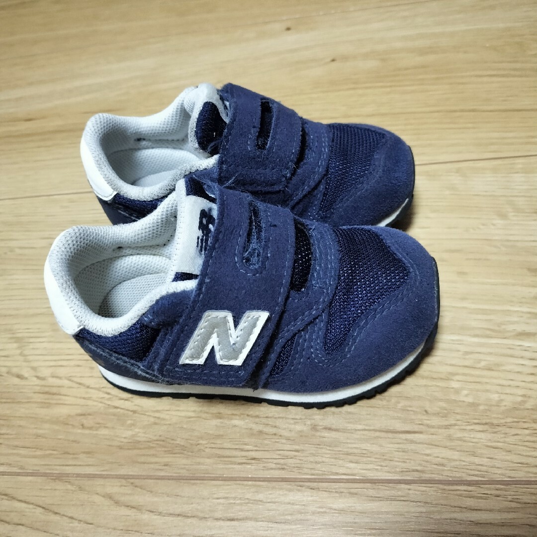 New Balance(ニューバランス)のニューバランス スニーカー ネイビー 373 キッズ/ベビー/マタニティのベビー靴/シューズ(~14cm)(スニーカー)の商品写真