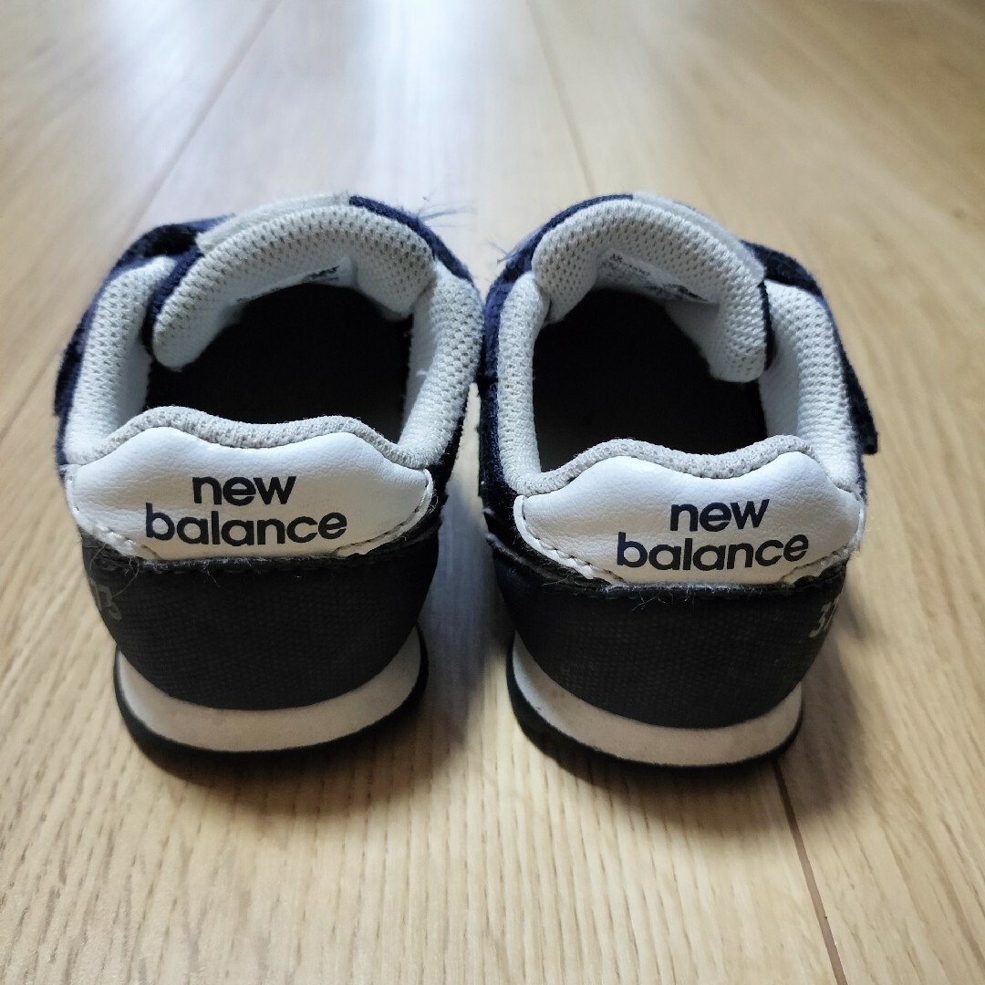 New Balance(ニューバランス)のニューバランス スニーカー ネイビー 373 キッズ/ベビー/マタニティのベビー靴/シューズ(~14cm)(スニーカー)の商品写真