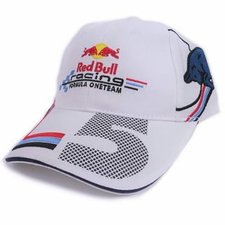 レッドブル(Red Bull)のRed Bull レッドブル レーシング カーブバイザーキャップ（ホワイト）(キャップ)