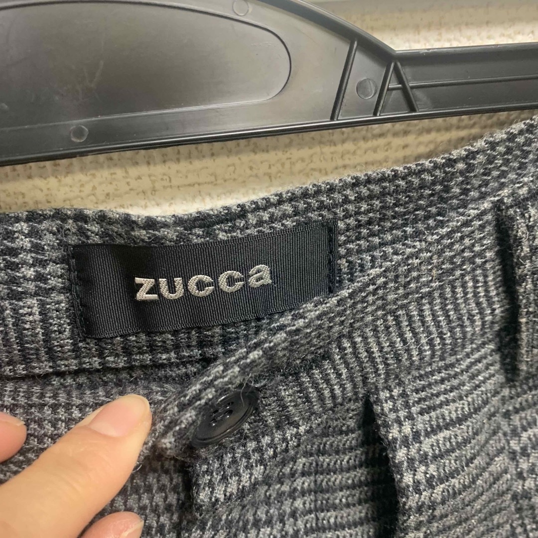 ZUCCa(ズッカ)の【zucca】チェックパンツ ハーフパンツ シンプル レディースのパンツ(ハーフパンツ)の商品写真