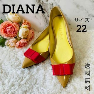 DIANA - ダイアナ バレエシューズ フラットシューズ ツイード リボン ...