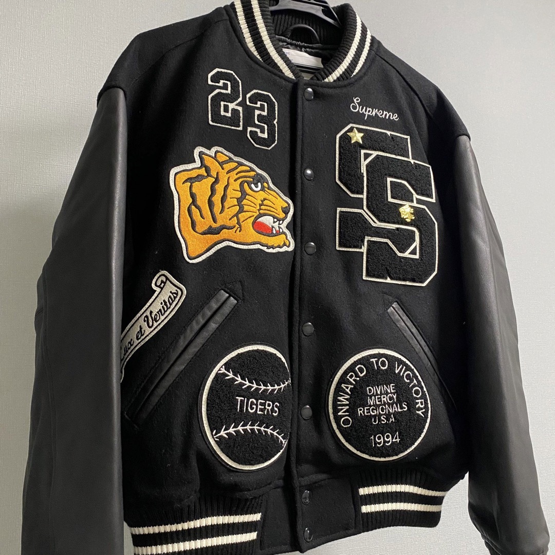 Supreme(シュプリーム)のSupreme Tiger Varsity Jacket サイズS メンズのジャケット/アウター(スタジャン)の商品写真