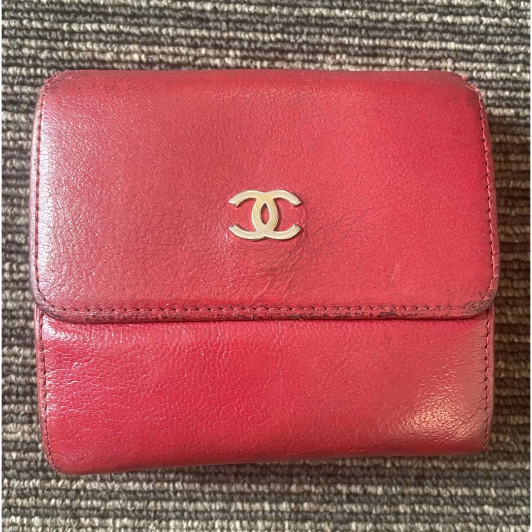 CHANEL(シャネル)の［こゆきち様専用］CHANEL 三つ折り財布　コンパクト レディースのファッション小物(財布)の商品写真