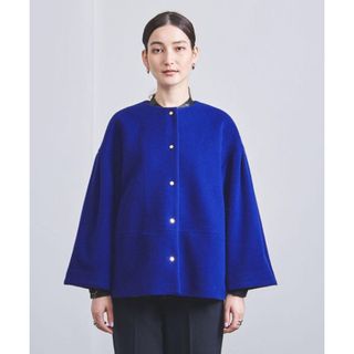 ユナイテッドアローズ(UNITED ARROWS)のユナイテッドアローズ  W メタル ノーカラー ショートコート(その他)