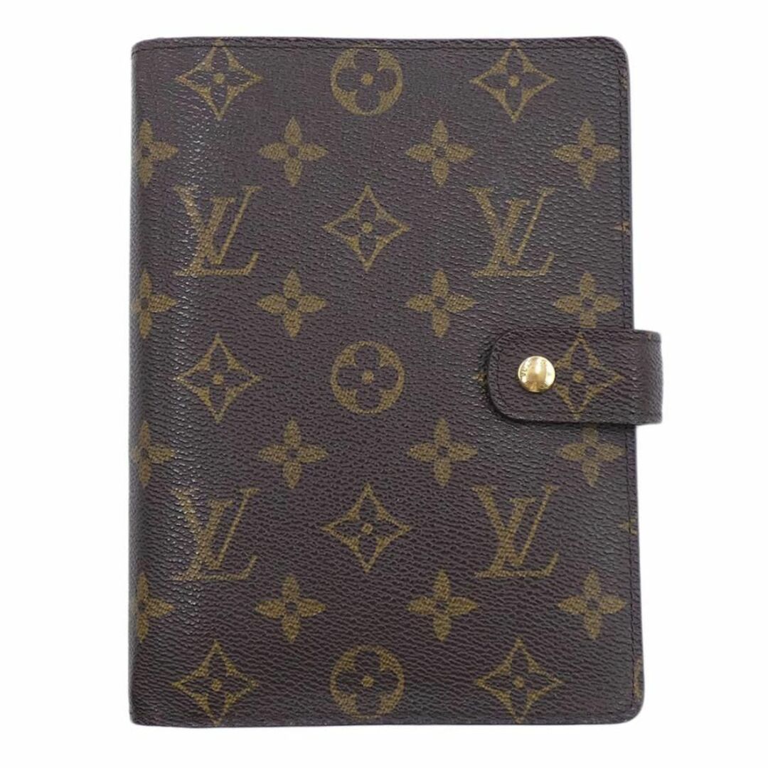 LOUIS VUITTON(ルイヴィトン)のルイヴィトン 手帳 LOUIS VUITTON モノグラム アジェンダMM ダイアリー 手帳カバー ブラウン ゴールド金具 R20105 T-YJL06102 インテリア/住まい/日用品の文房具(カレンダー/スケジュール)の商品写真