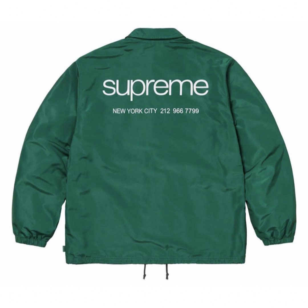 Supreme(シュプリーム)のSupreme NYC Coaches Jacket "Green" M メンズのジャケット/アウター(ナイロンジャケット)の商品写真