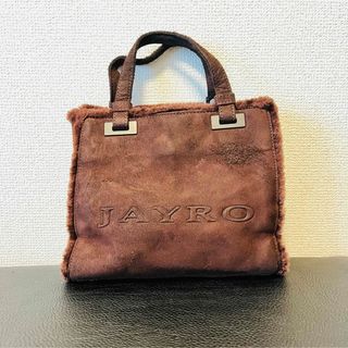 ジャイロ(JAYRO)のJAYRO ボア×ベロア ハンドバッグ(ハンドバッグ)