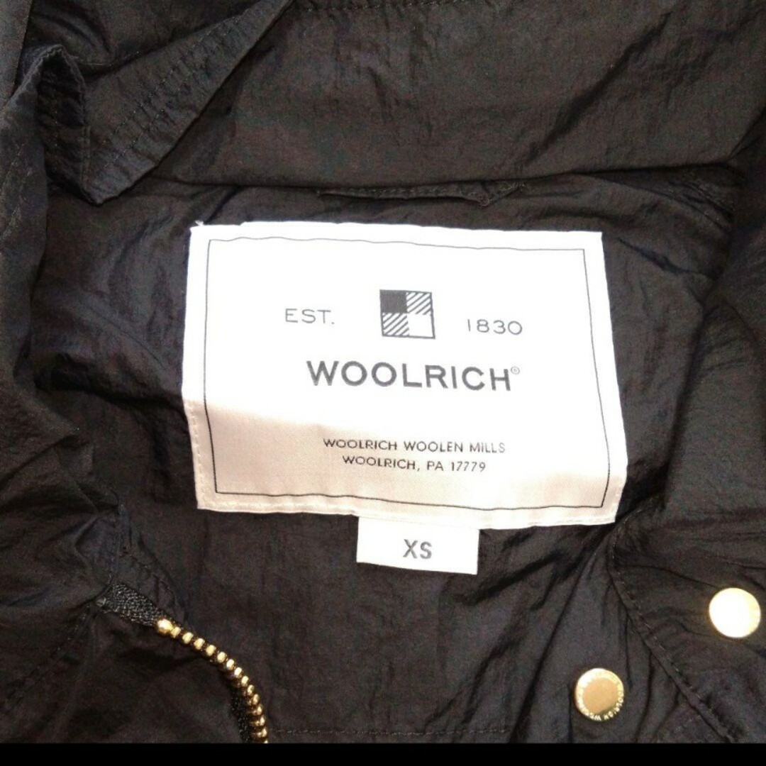 WOOLRICH(ウールリッチ)の新品タグ付き♪WOOLRICH アノラックパーカー 黒 レディースのジャケット/アウター(ナイロンジャケット)の商品写真