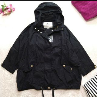 ウールリッチ(WOOLRICH)の新品タグ付き♪WOOLRICH アノラックパーカー 黒(ナイロンジャケット)