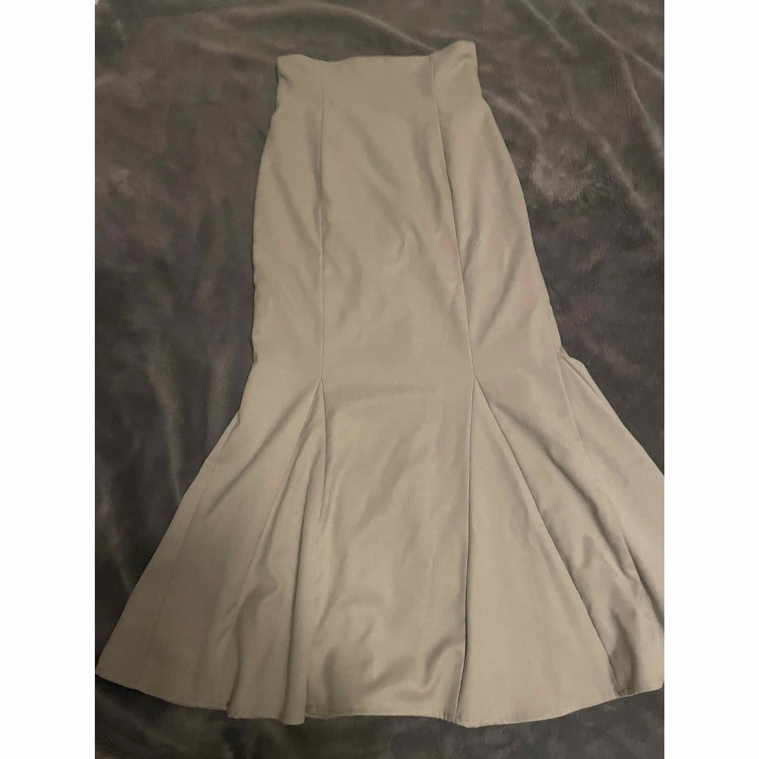 MURUA(ムルーア)のハイウエストナローマーメイドスカート　ムルーア　XS レディースのスカート(ロングスカート)の商品写真